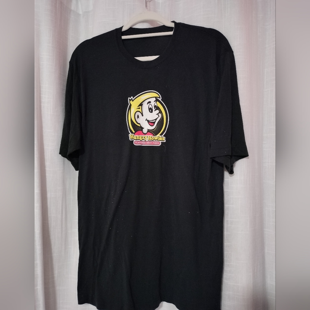 👍Hungry Howie's Pizza OriginaT-SHIRT Black Large